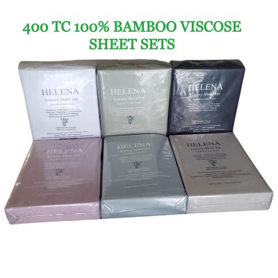 HELENA 100% Bamboo Viscose Luxury Sheets Set 