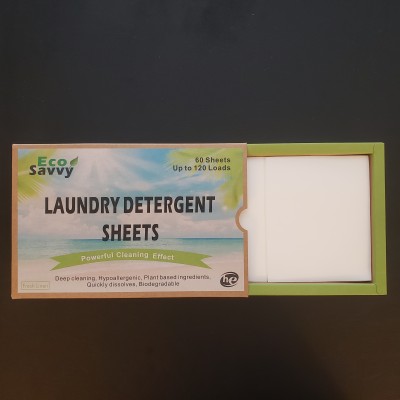 EcoSavvy Laundry Detergent Sheets