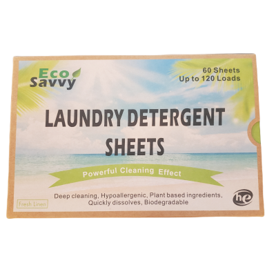 EcoSavvy Laundry Detergent Sheets