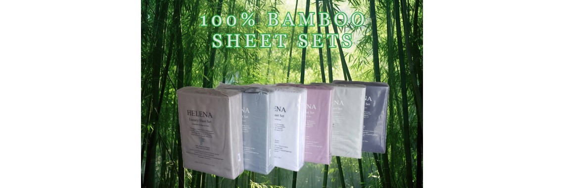 HELENA 100% Bamboo Viscose Luxury Sheet Set